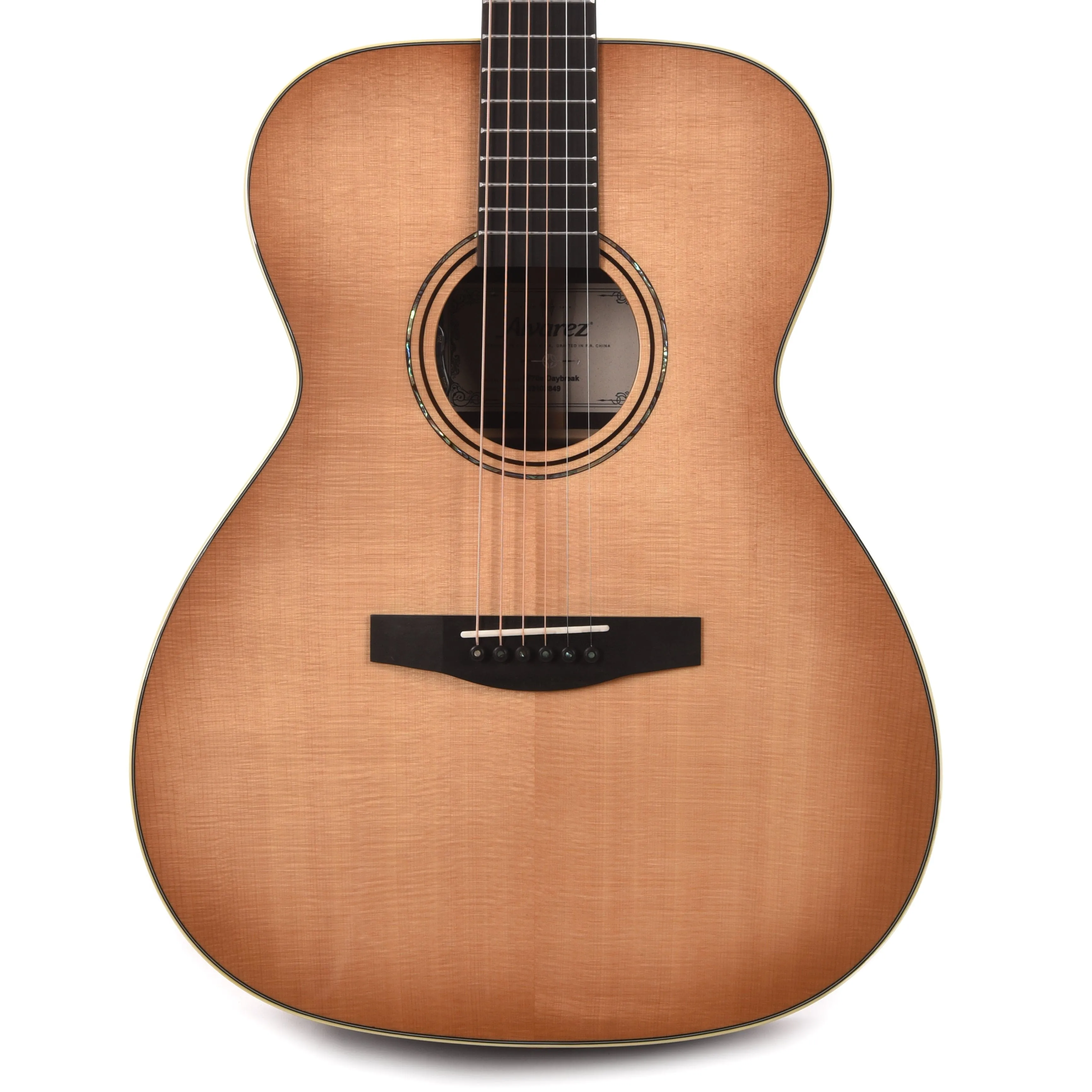 Alvarez LF70e Alvarez Laureate Folk/OM AAAA Solid North American Sitka/Solid East Indian Rosewood Daybreak