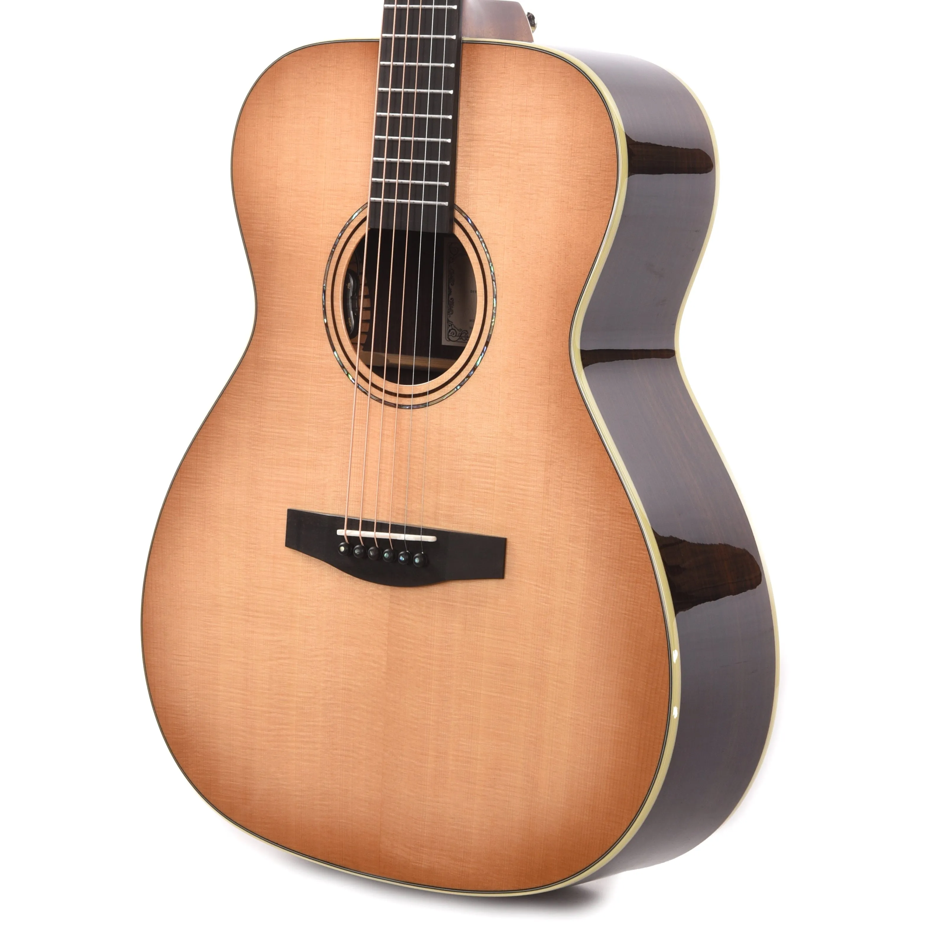 Alvarez LF70e Alvarez Laureate Folk/OM AAAA Solid North American Sitka/Solid East Indian Rosewood Daybreak