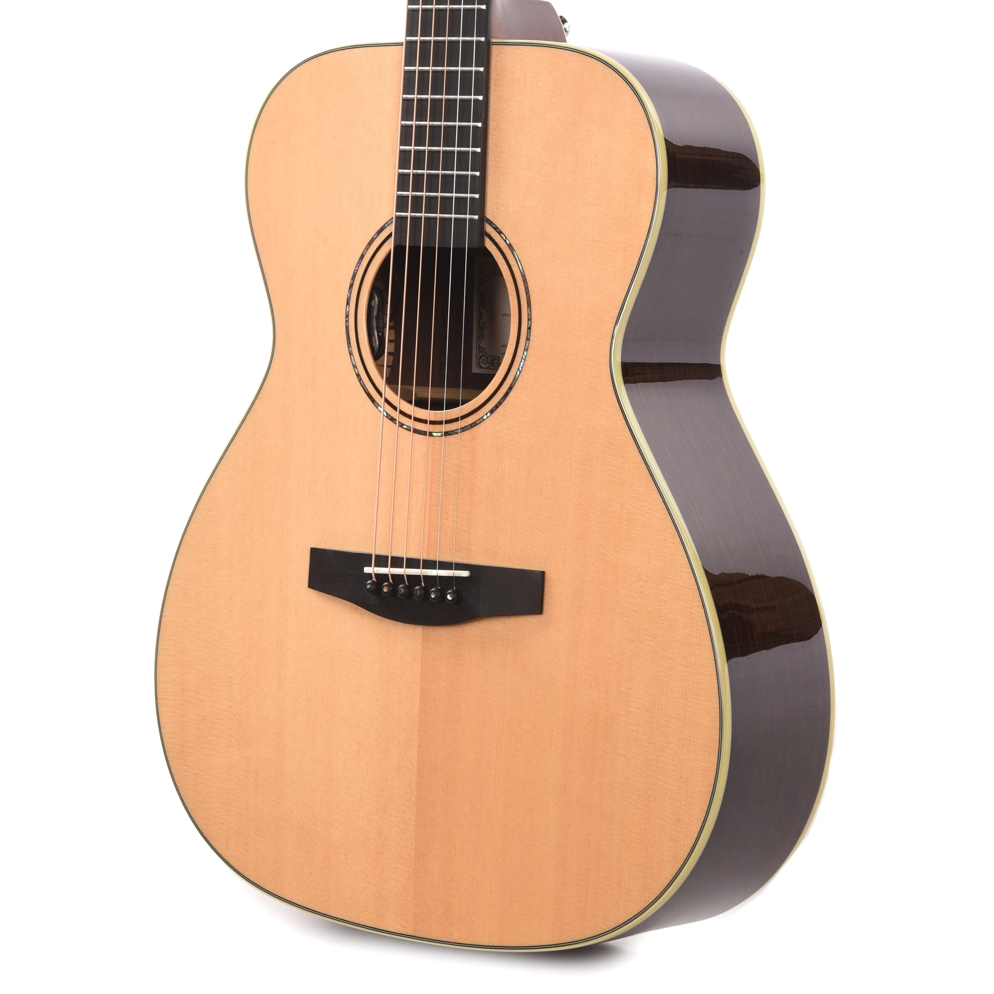 Alvarez LF70e Laureate Folk/OM AAAA Solid North American Sitka/Solid East Indian Rosewood Natural
