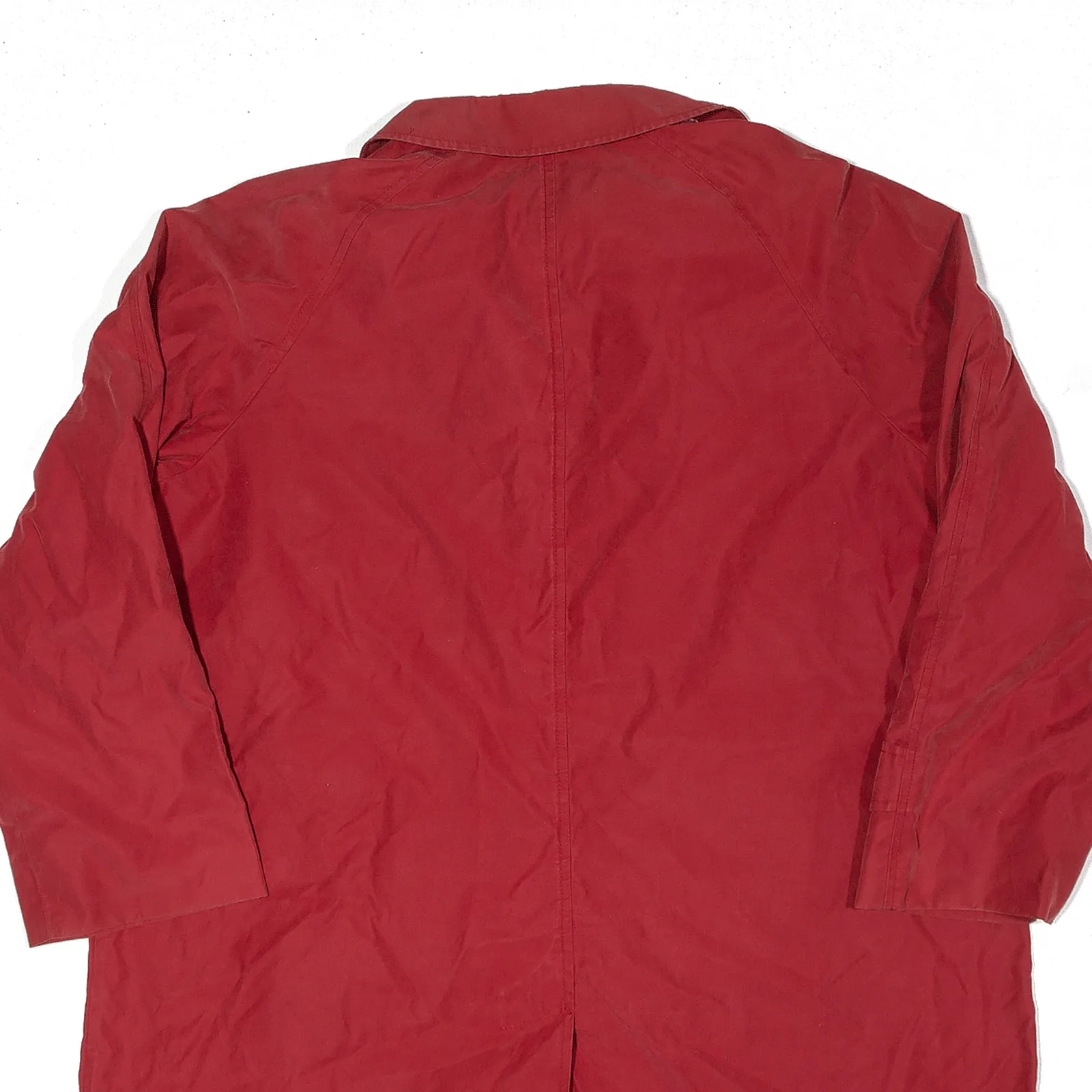 AQUASCUTUM Overcoat Coat Red Womens UK 16