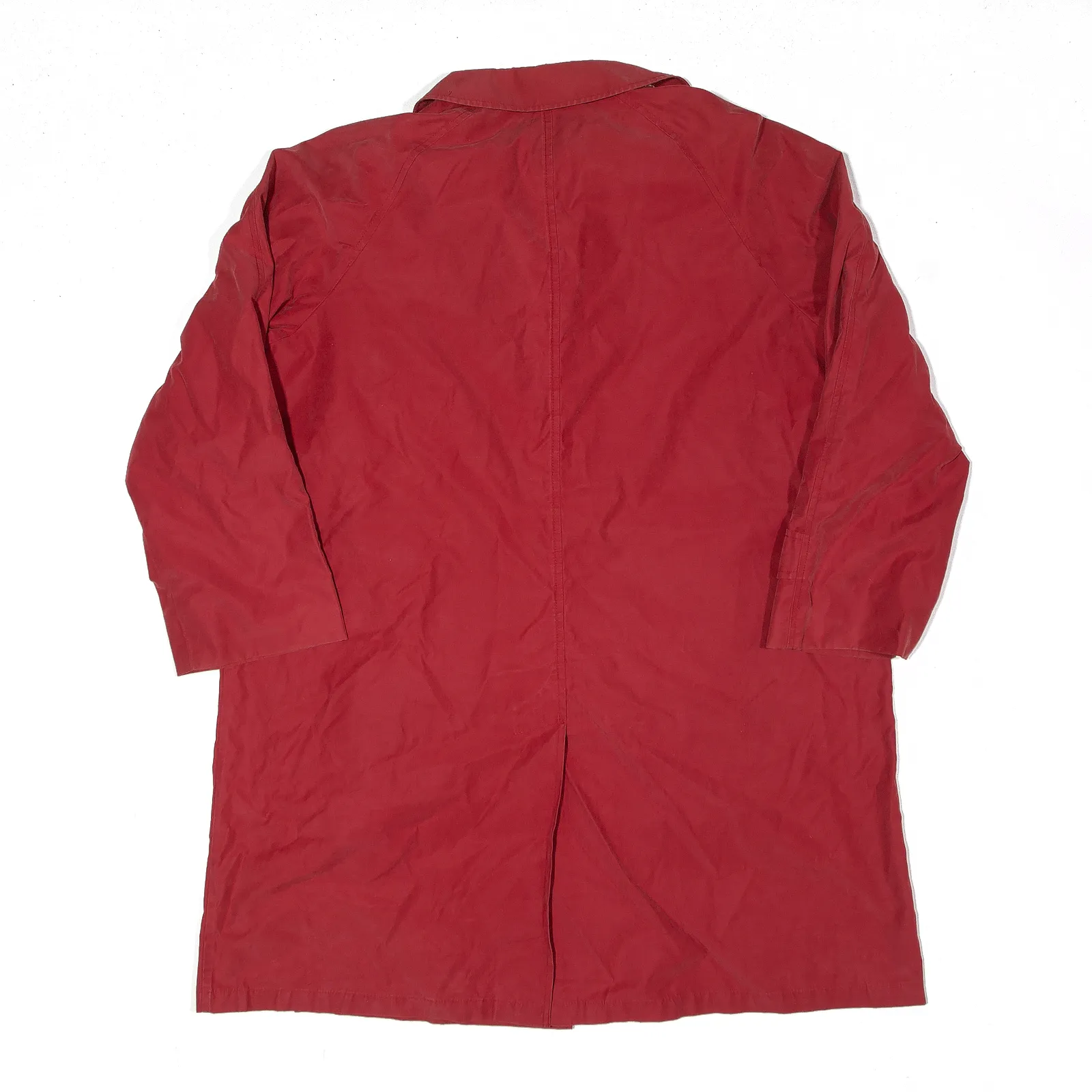 AQUASCUTUM Overcoat Coat Red Womens UK 16