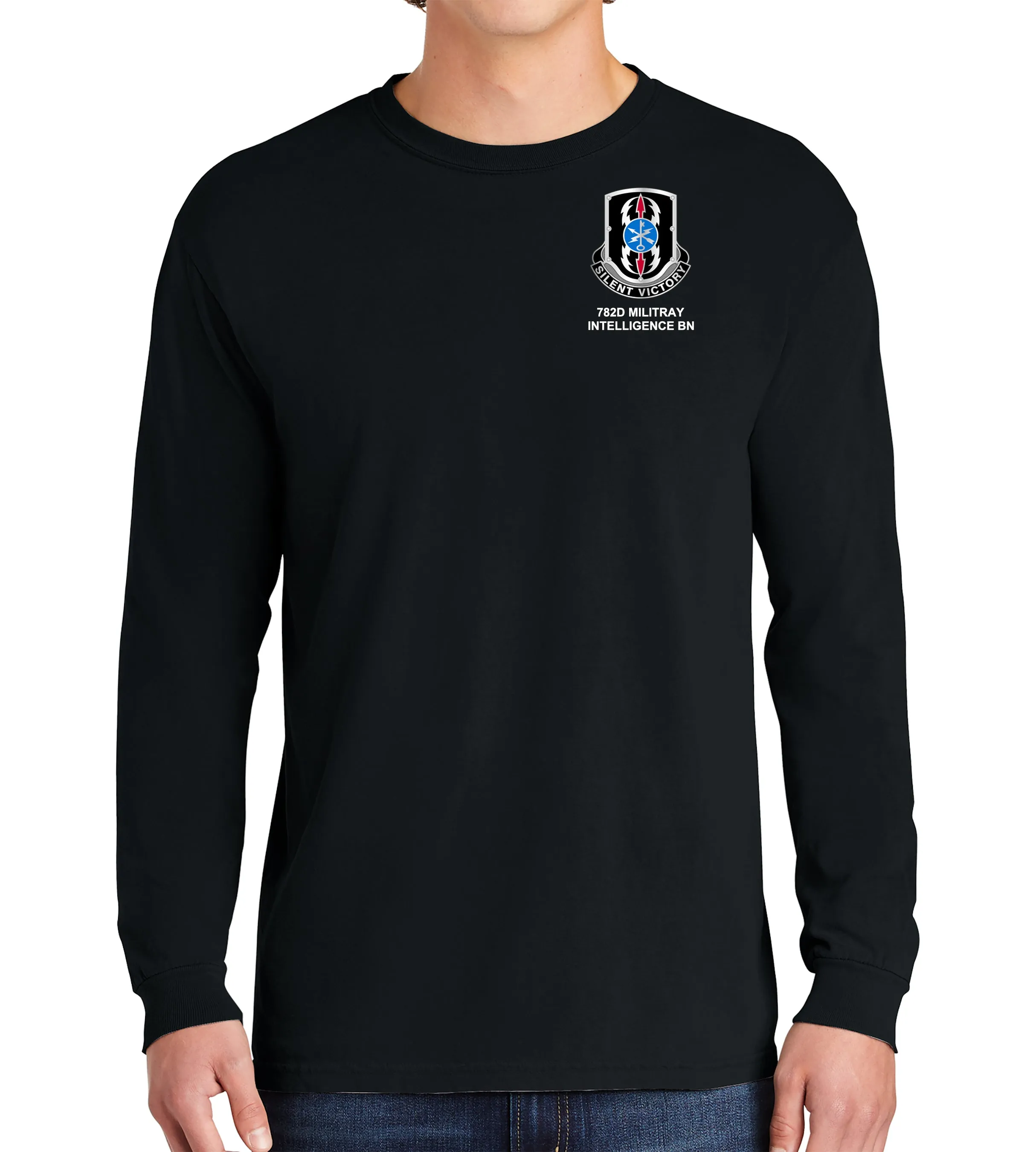 B Co Long Sleeve 50-50 Blend Unisex Shirt. This shirt IS approved for PT.