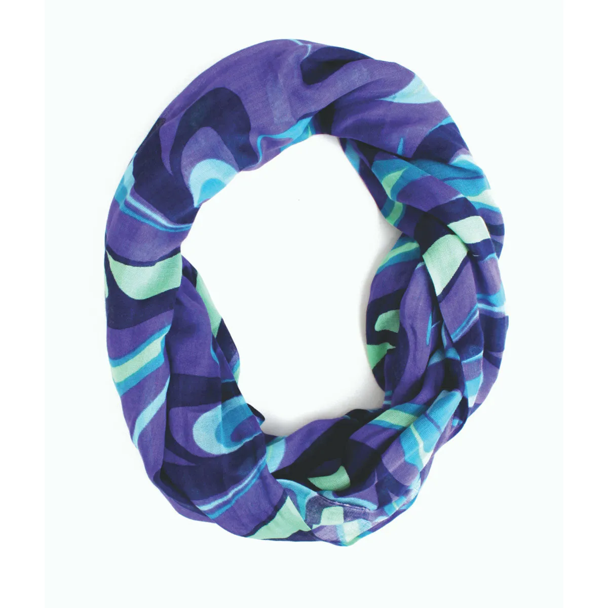 Bamboo Circle Scarf - Self Reflection