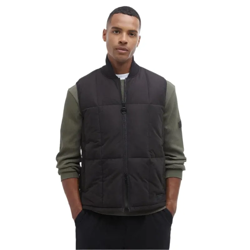 Barbour International Ulwick Gilet In Black