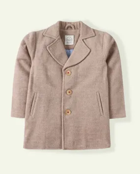 Beige Wool Coat