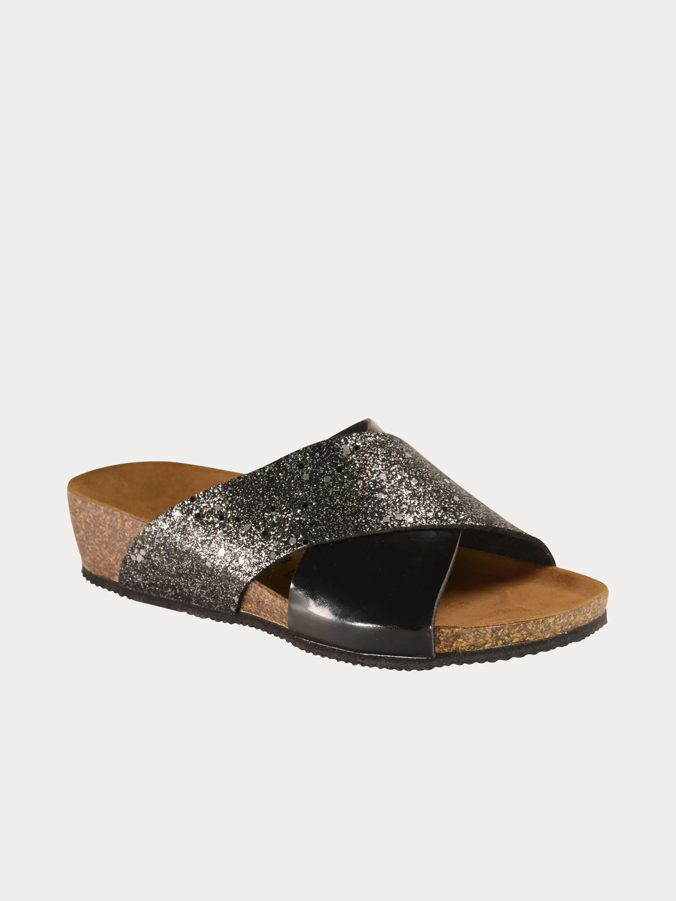 Biochic Women's Cross Leather Sandals