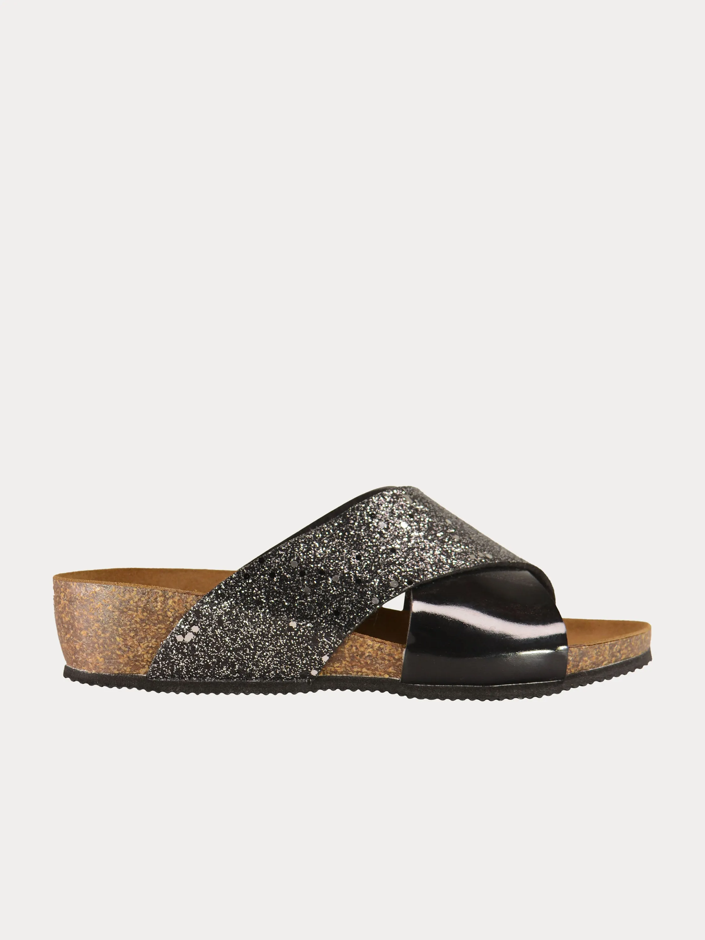 Biochic Women's Cross Leather Sandals