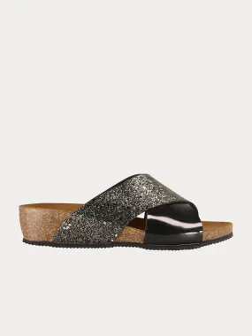 Biochic Women's Cross Leather Sandals