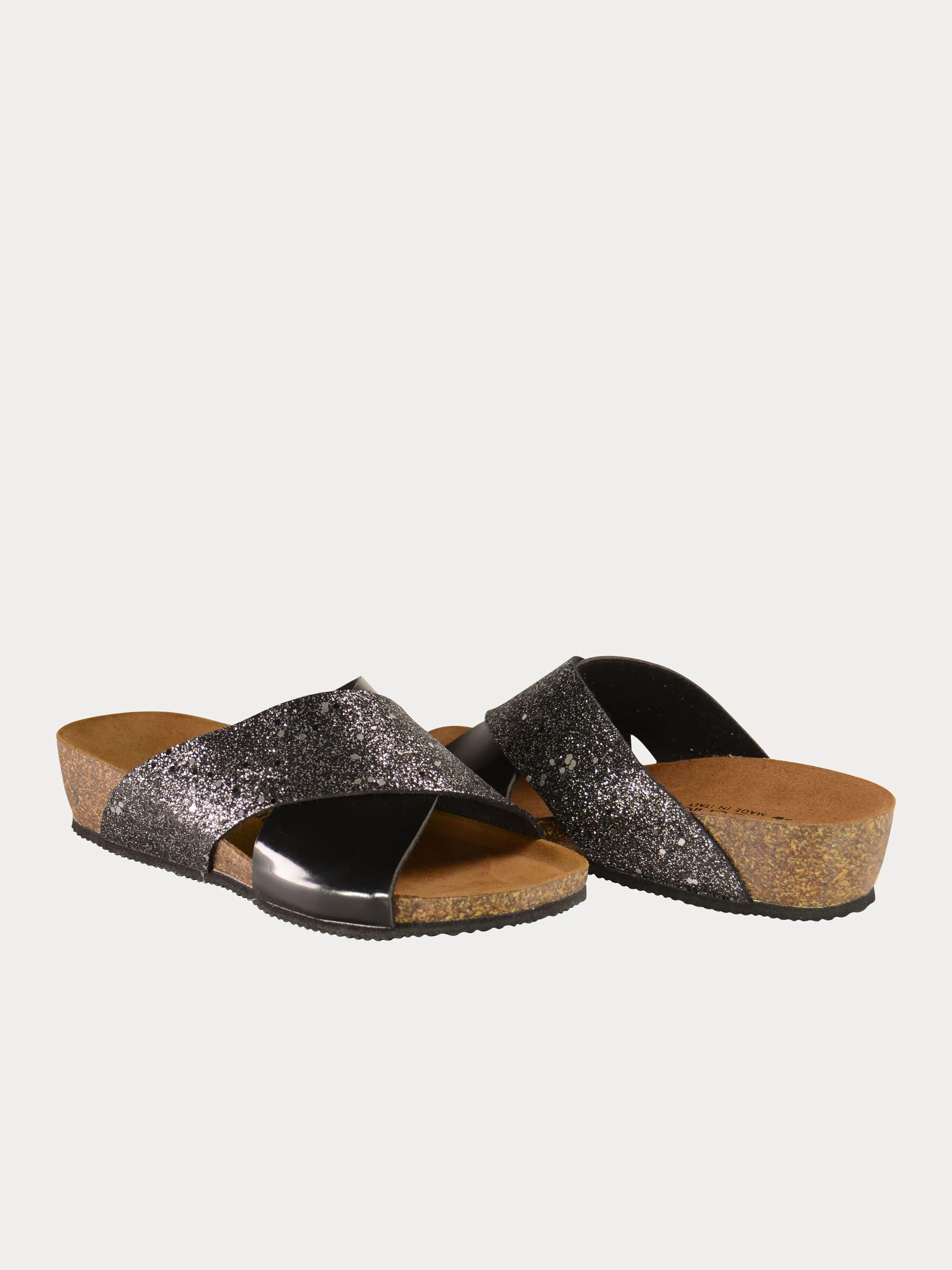 Biochic Women's Cross Leather Sandals