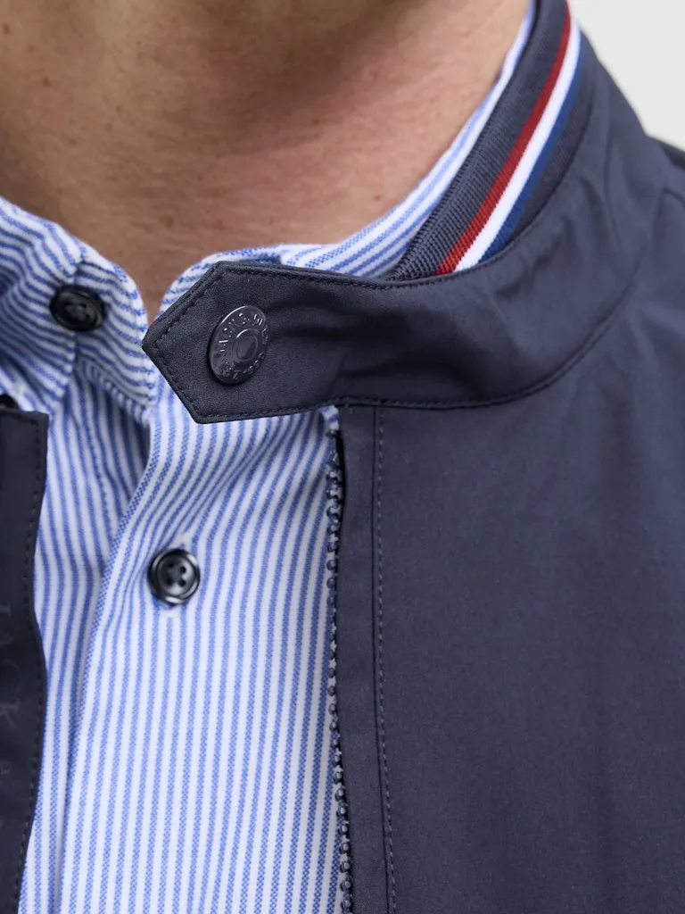 Brad Navy Bomber Jacket