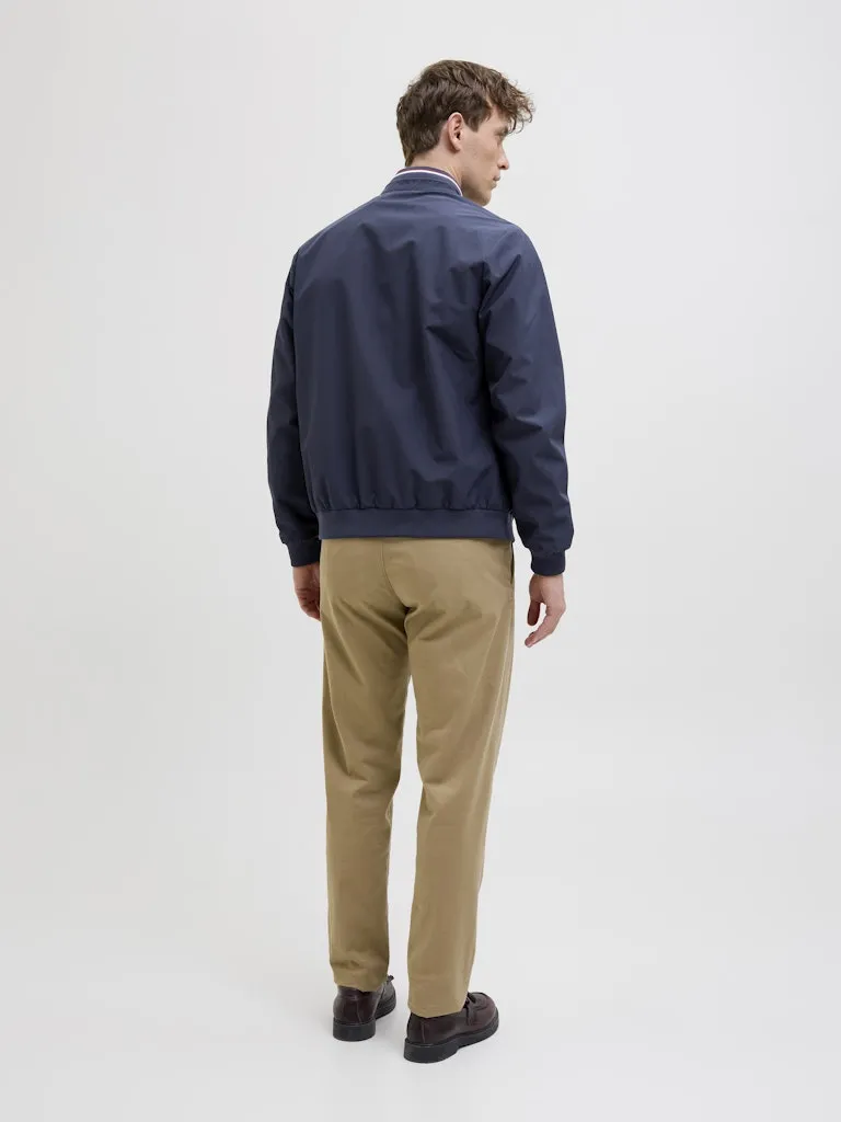 Brad Navy Bomber Jacket