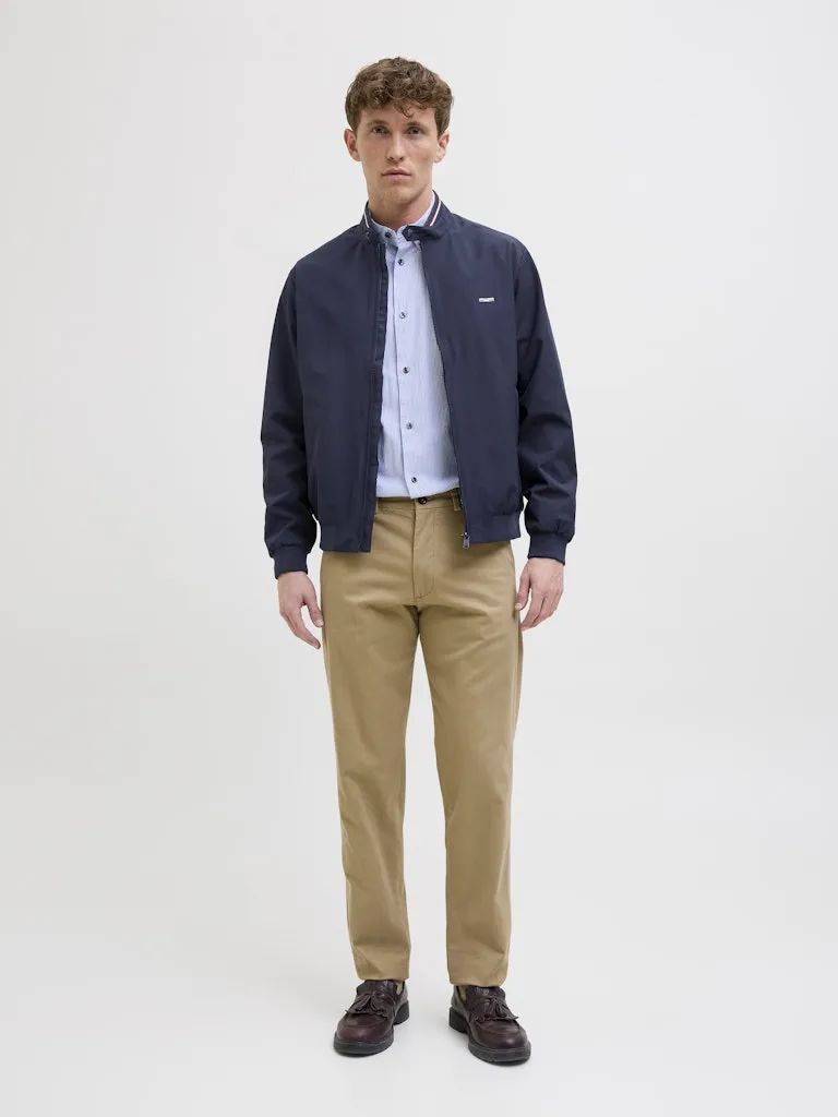 Brad Navy Bomber Jacket