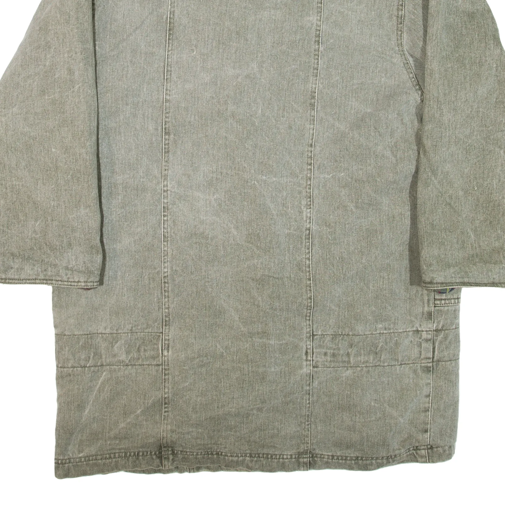BRAETAN Blanket LIned Overcoat Coat Green Womens L