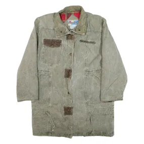 BRAETAN Blanket LIned Overcoat Coat Green Womens L