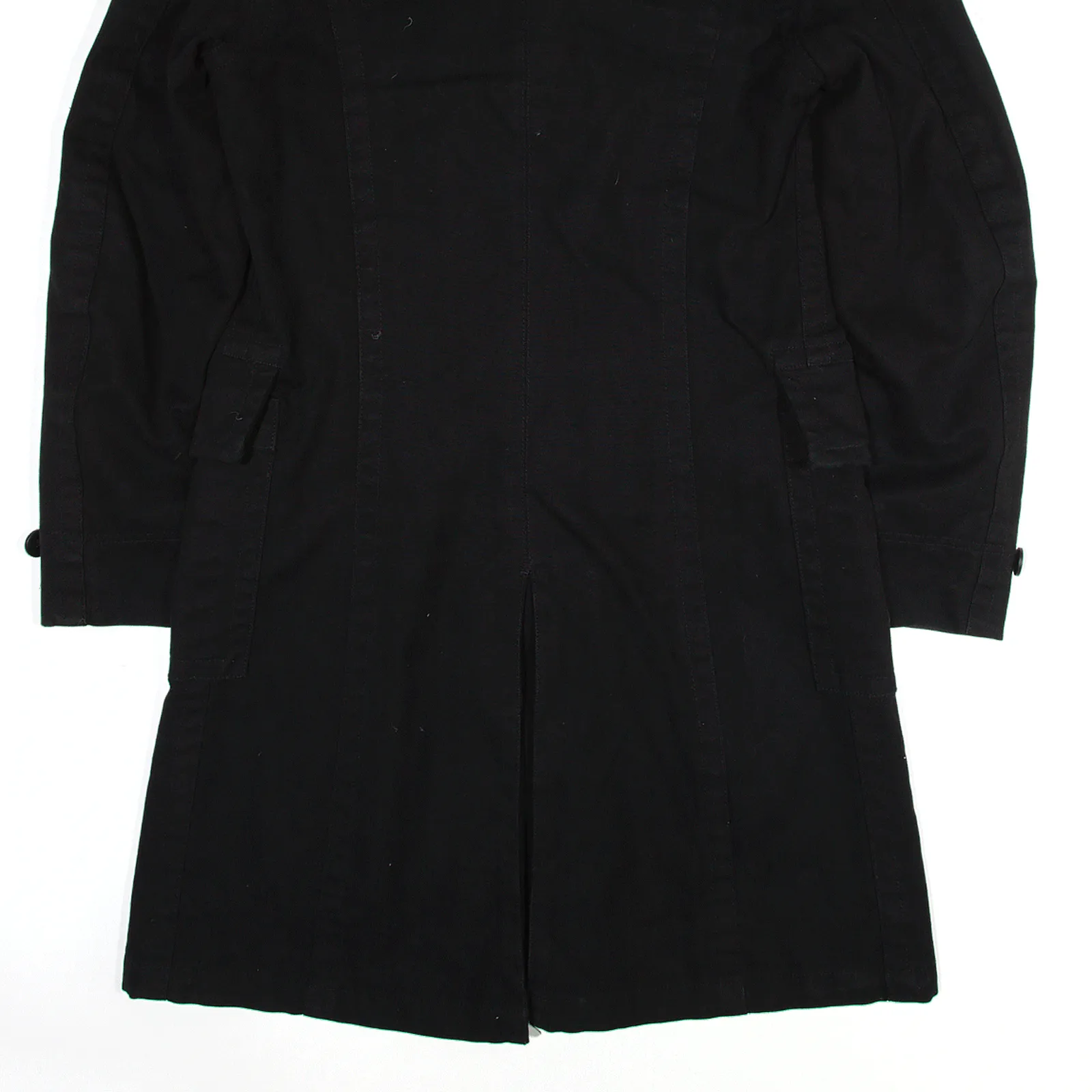 CALVIN KLEIN Jacket Black Overcoat Womens 2XL