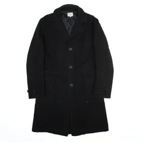 CALVIN KLEIN Jacket Black Overcoat Womens 2XL