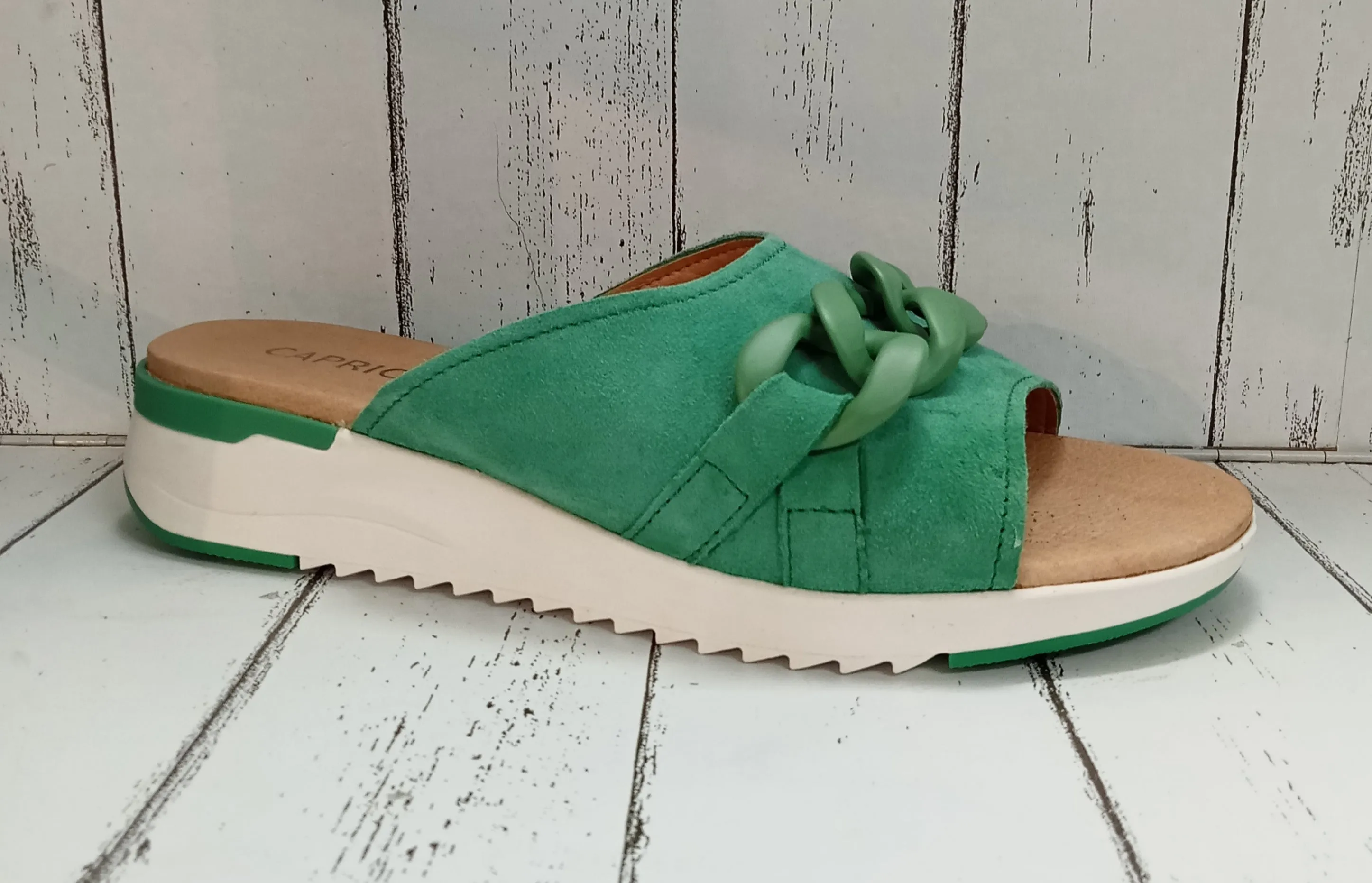 CAPRICE - 9-9-27206-20 737 - SLIP ON / MULE - Green