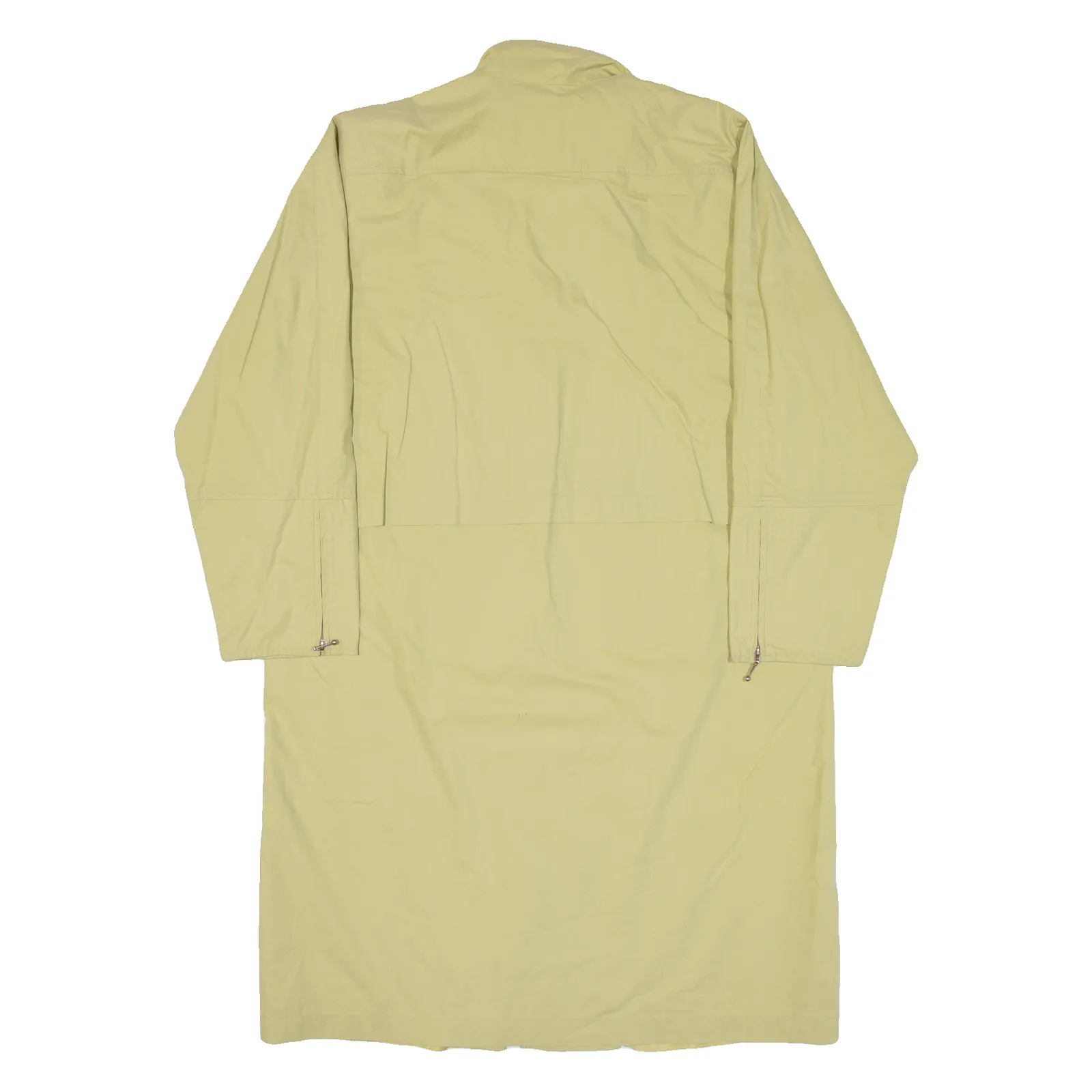 CLAUDE HAVREY Womens Overcoat Coat Beige S