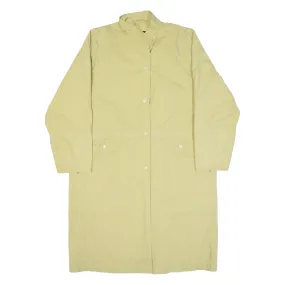 CLAUDE HAVREY Womens Overcoat Coat Beige S