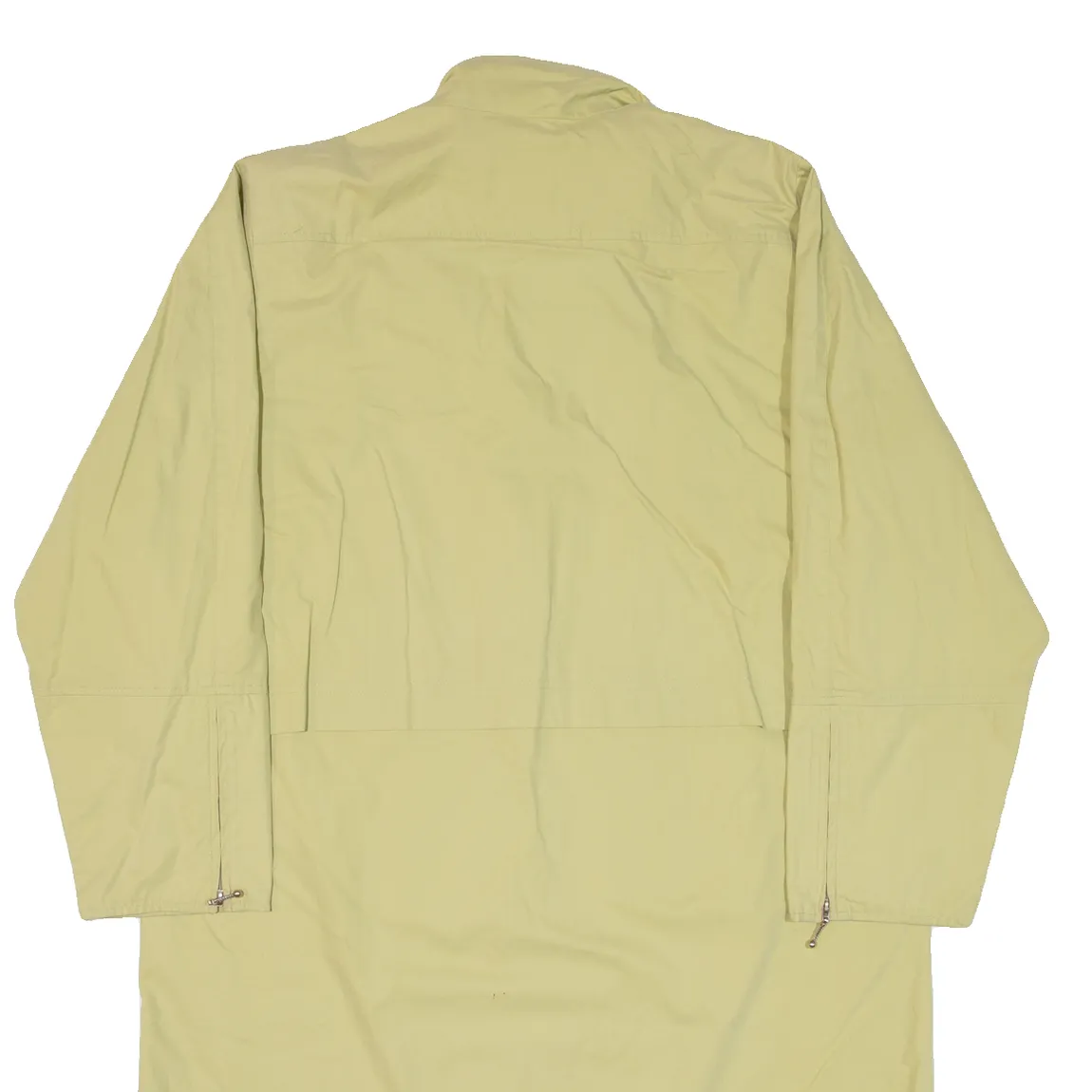 CLAUDE HAVREY Womens Overcoat Coat Beige S