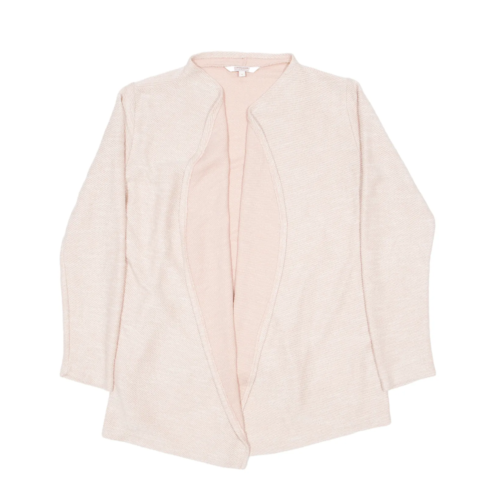 CLOCKHOUSE Overcoat Knit Jacket Pink 90s Womens M