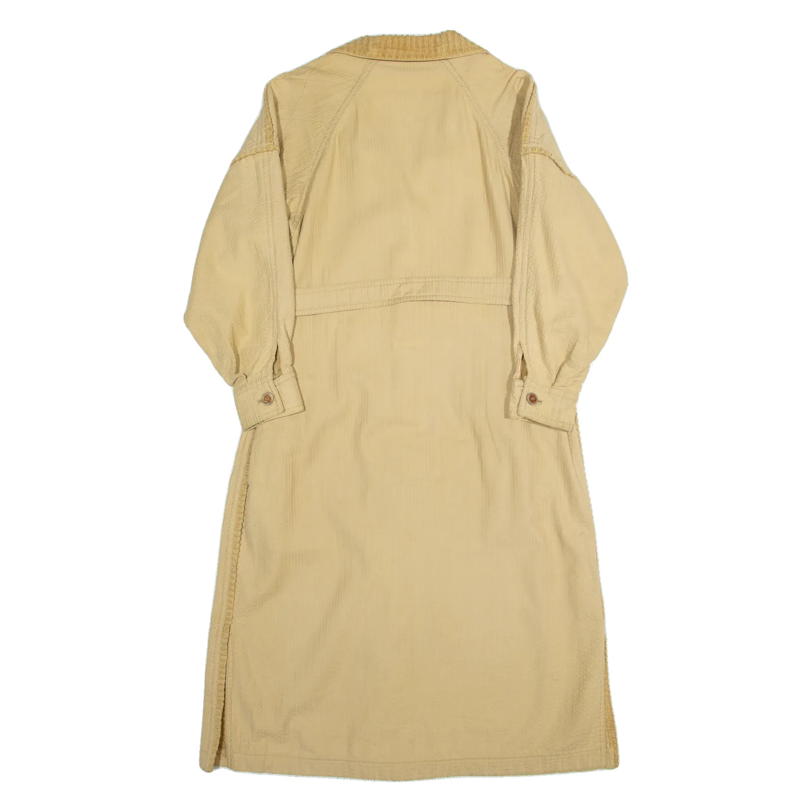 DANIEL HECHTER Womens Overcoat Coat Beige 90s S
