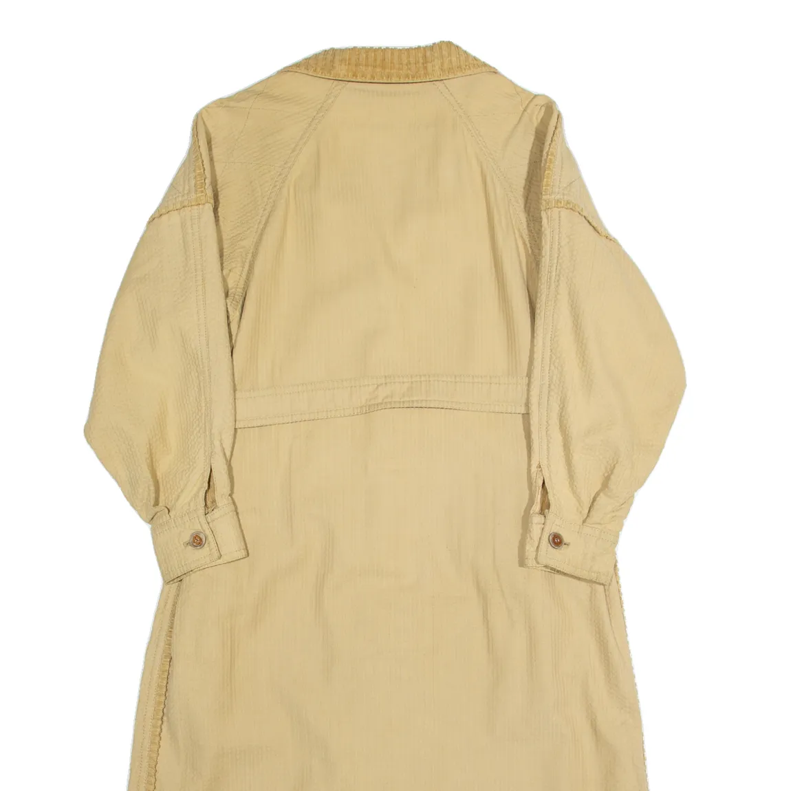DANIEL HECHTER Womens Overcoat Coat Beige 90s S