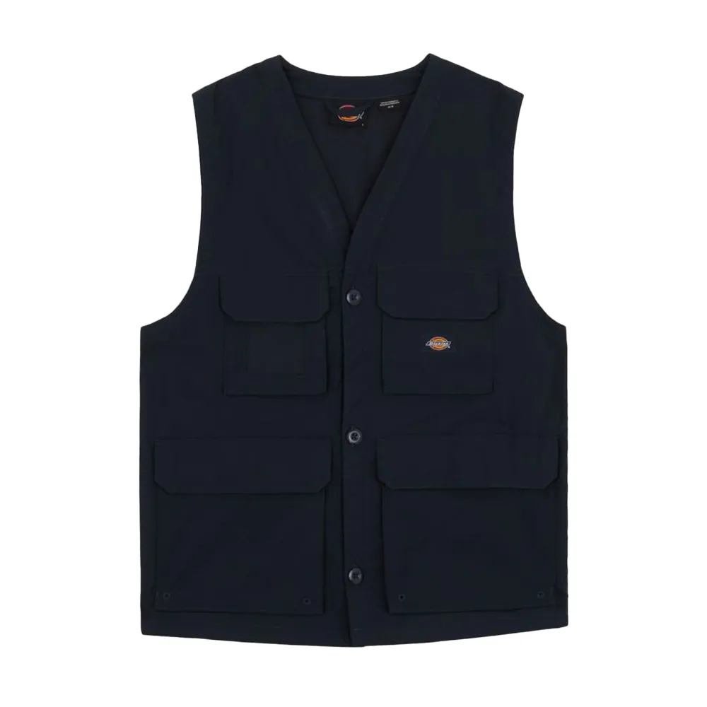 DICKIES - FISHERVILLE VEST DARK NAVY
