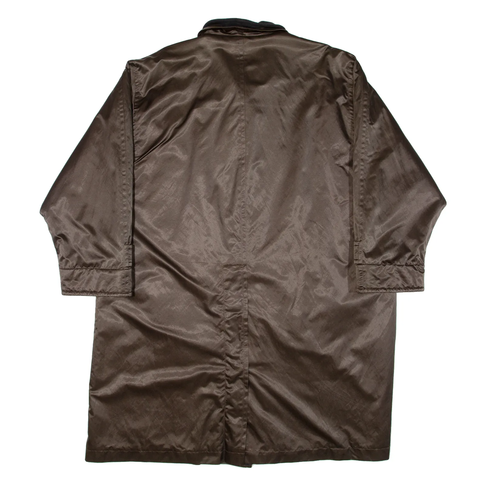 DINOMODA Womens Overcoat Coat Brown S