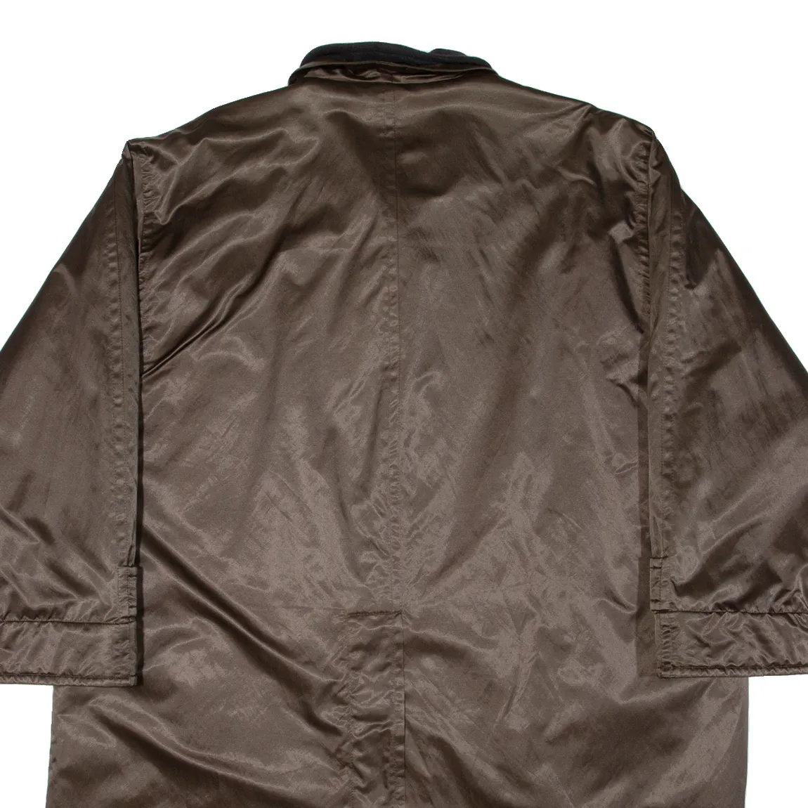 DINOMODA Womens Overcoat Coat Brown S