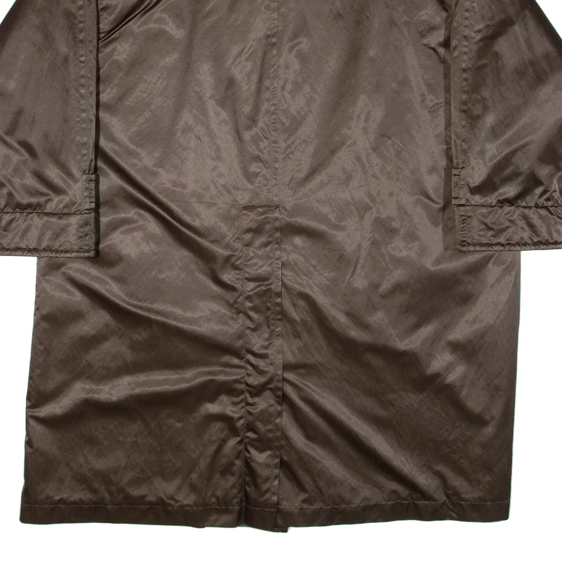 DINOMODA Womens Overcoat Coat Brown S