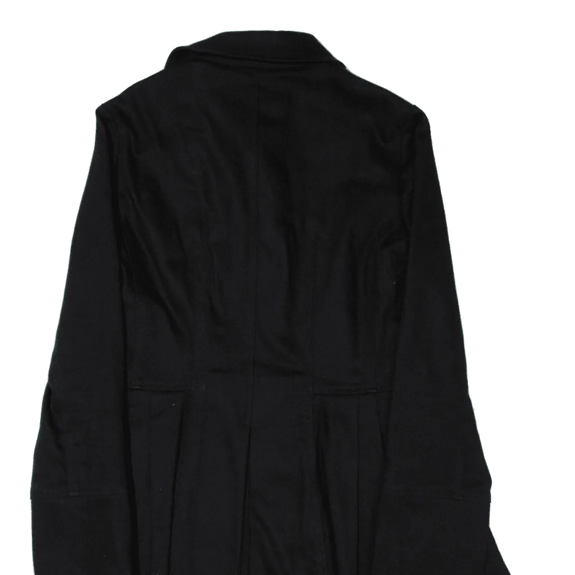 DKNY Overcoat Jacket Black Womens S