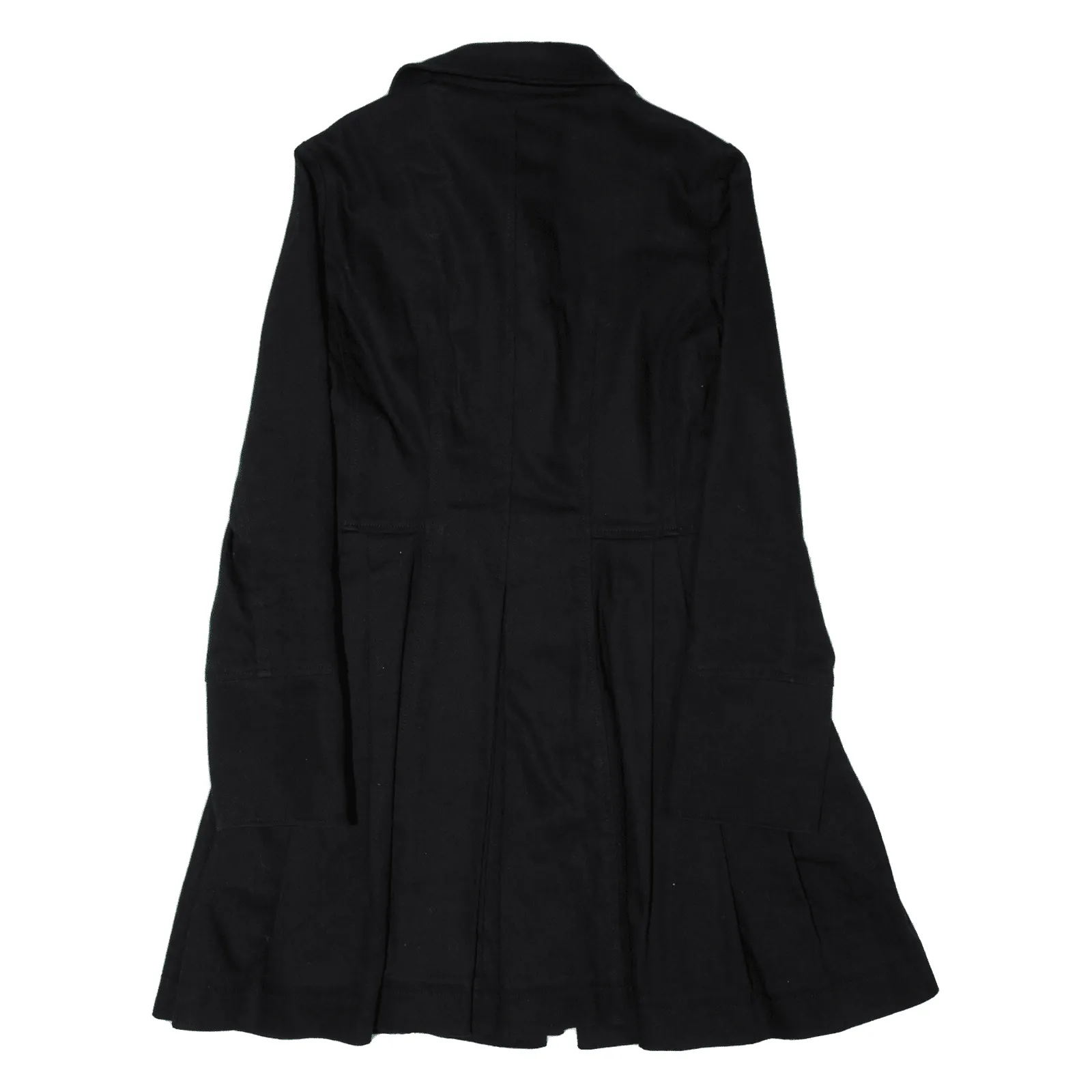 DKNY Overcoat Jacket Black Womens S