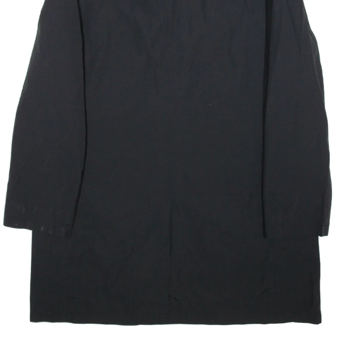 DKNY Womens Overcoat Coat Black L