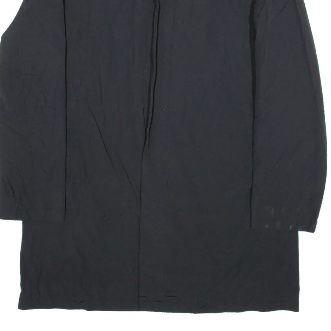 DKNY Womens Overcoat Coat Black L
