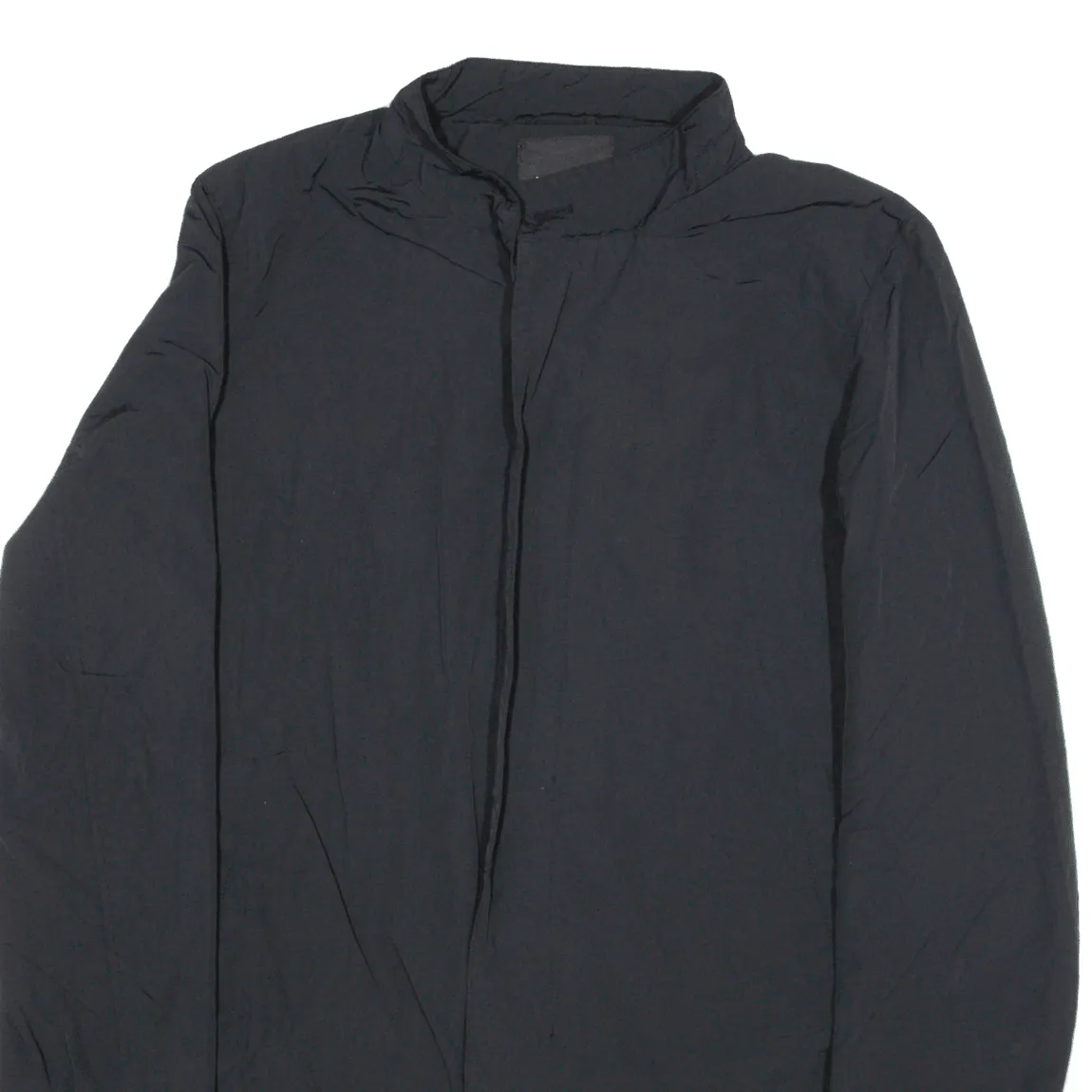 DKNY Womens Overcoat Coat Black L
