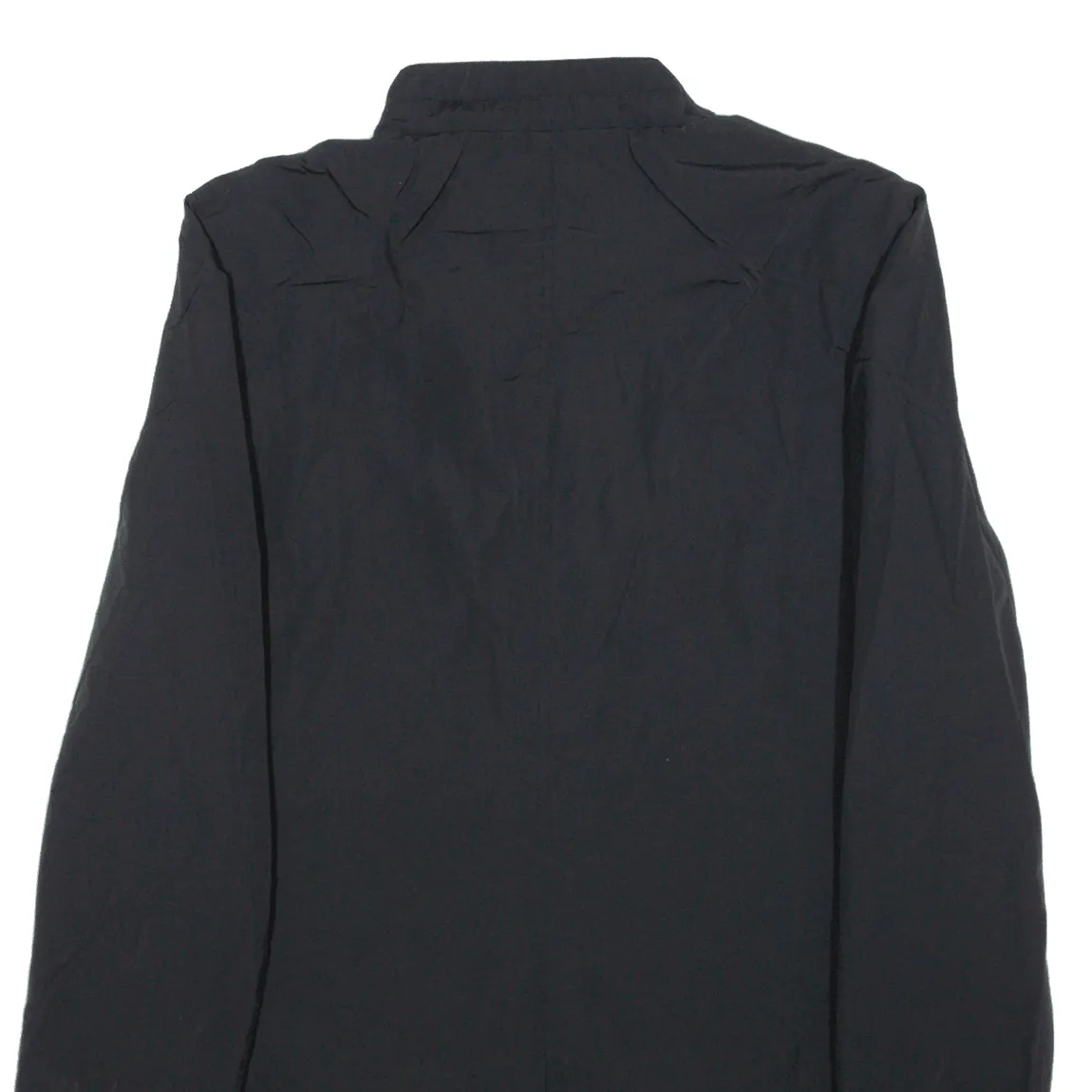 DKNY Womens Overcoat Coat Black L