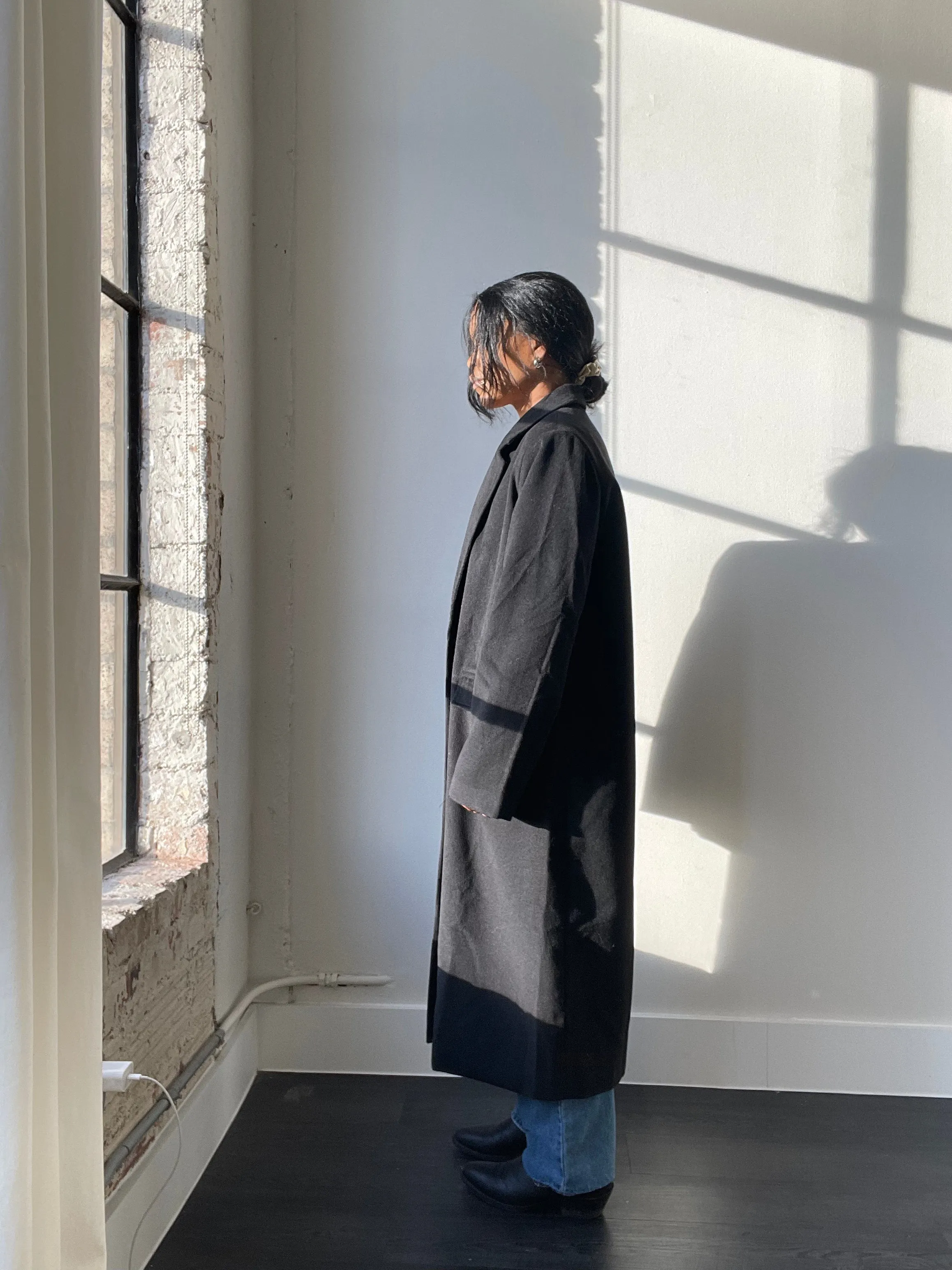 Emelyn Overcoat In Black
