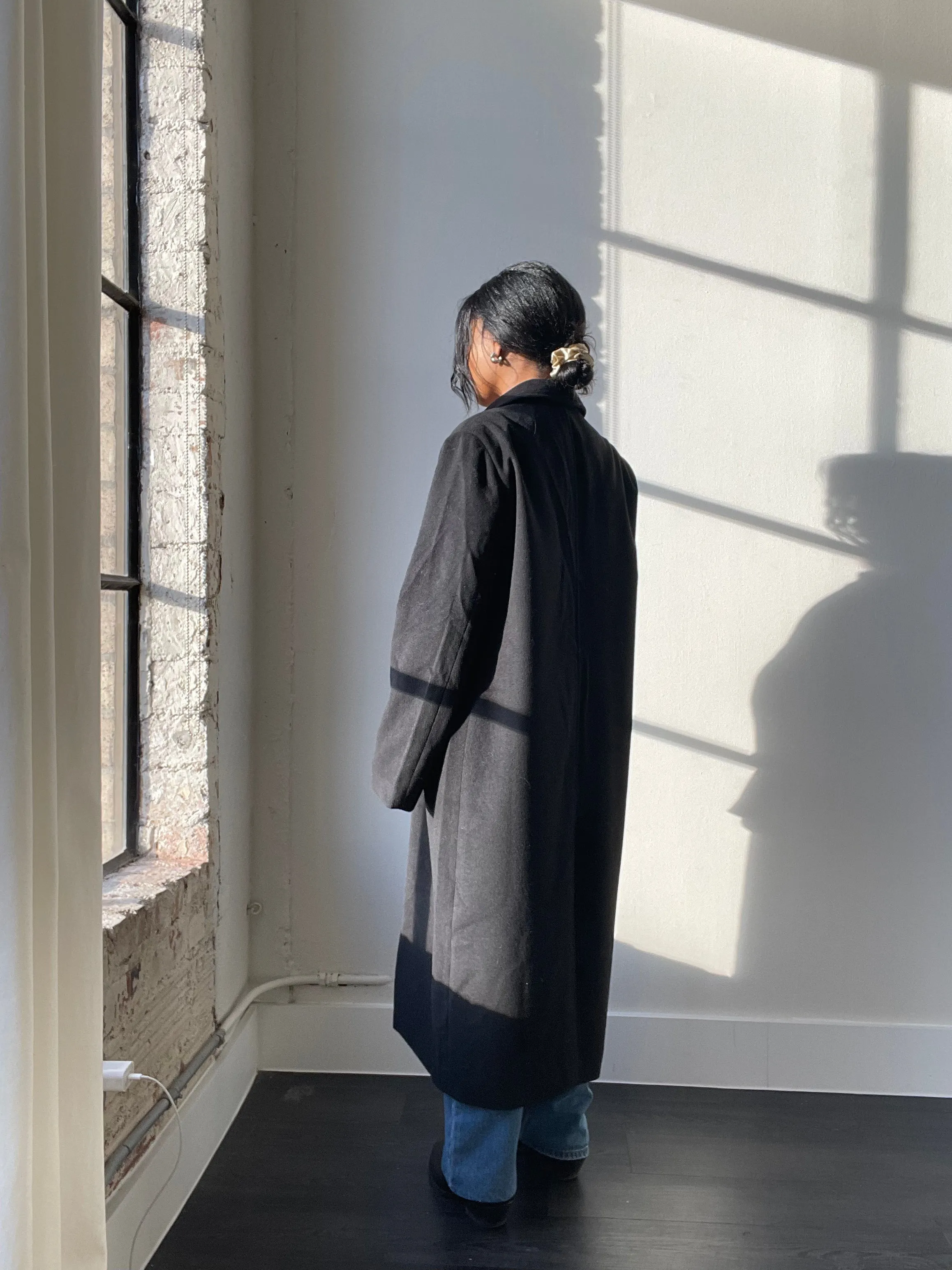 Emelyn Overcoat In Black