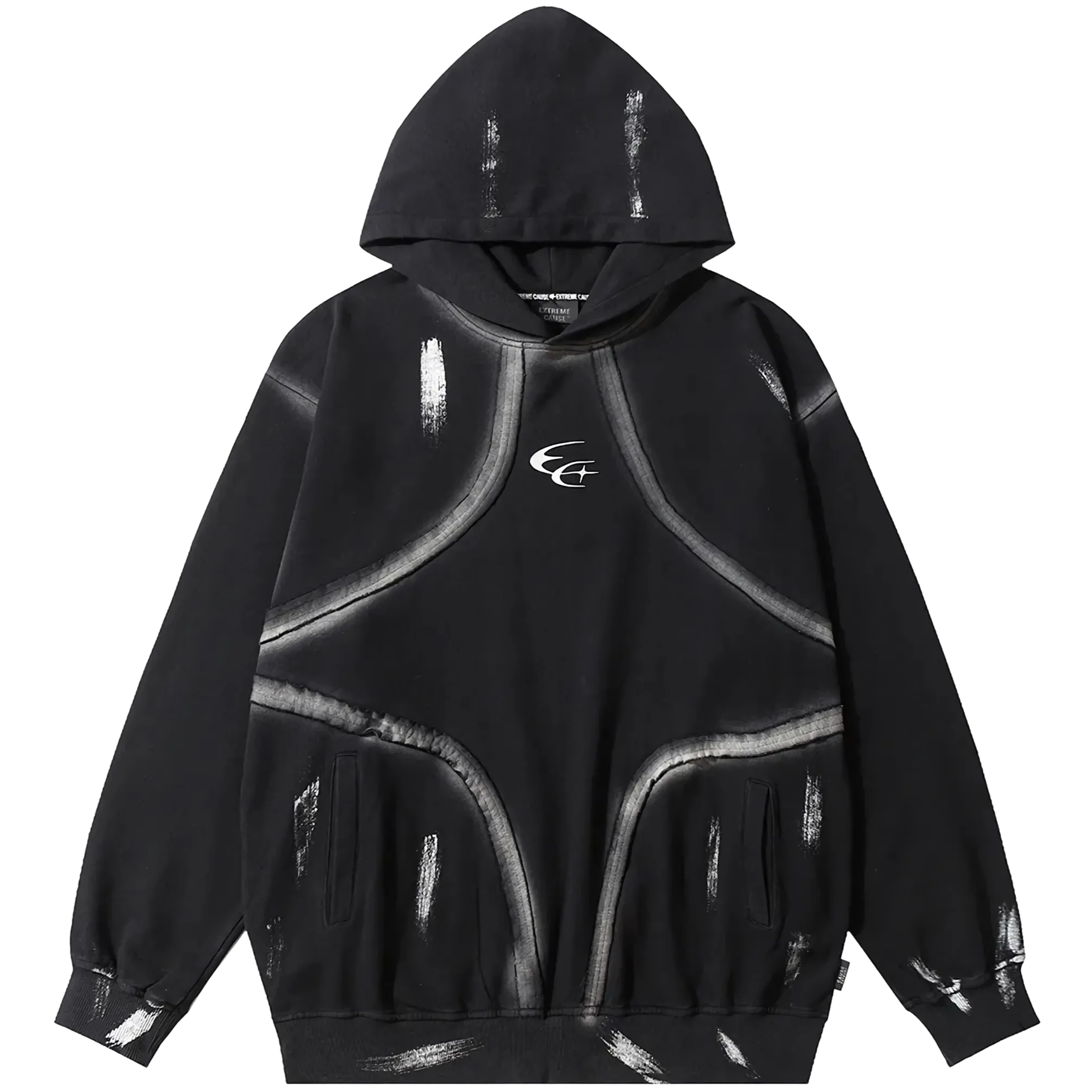 Extreme Aesthetic 'Canvas' Oversized Cotton Hoodie