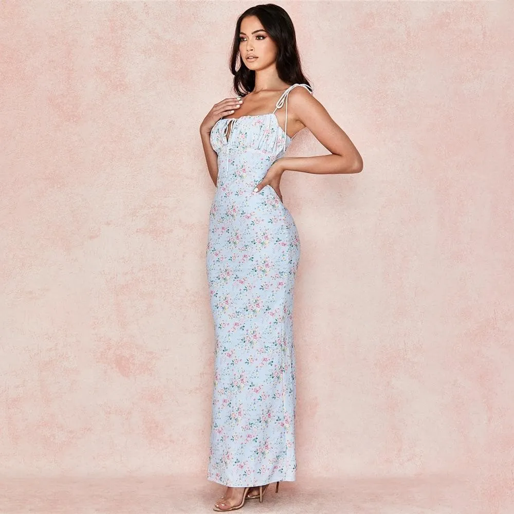 FLORAL BODYCON DRESS