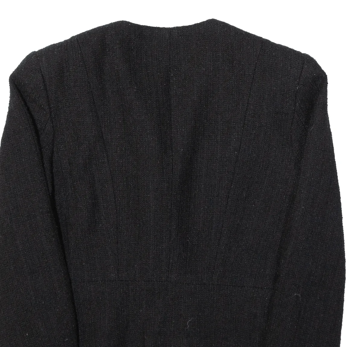 H&M Womens Overcoat Jacket Black XS