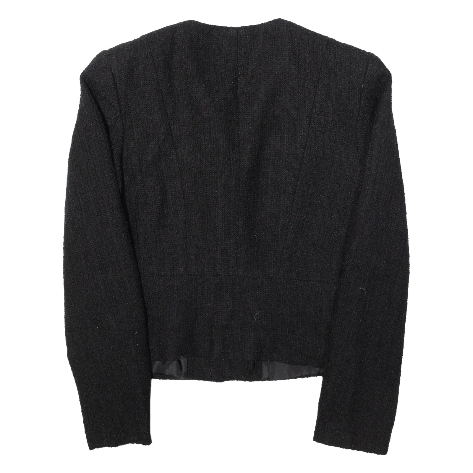 H&M Womens Overcoat Jacket Black XS