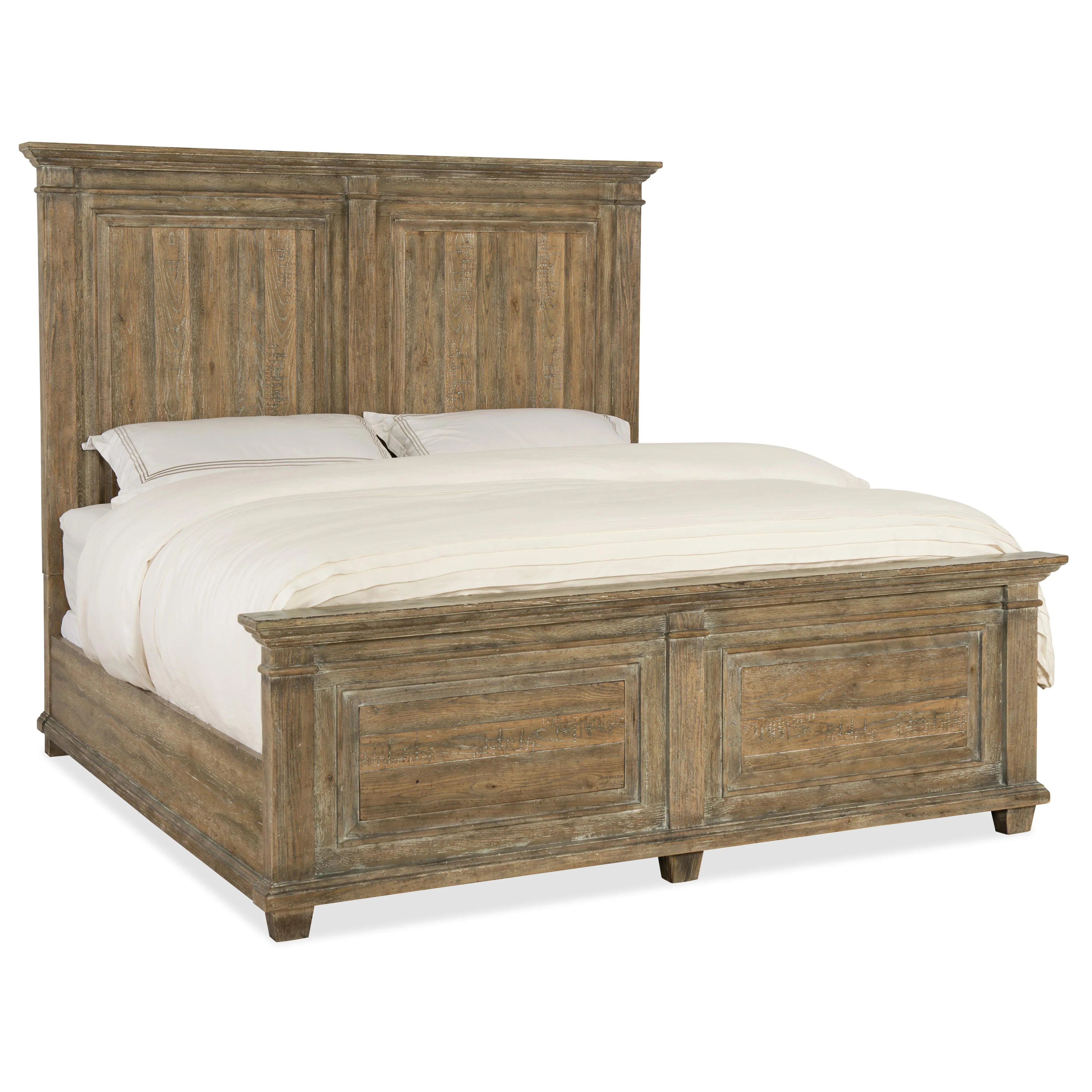 Hooker Furniture 5750-90250-MWD Boheme Laurier Queen Panel Bed