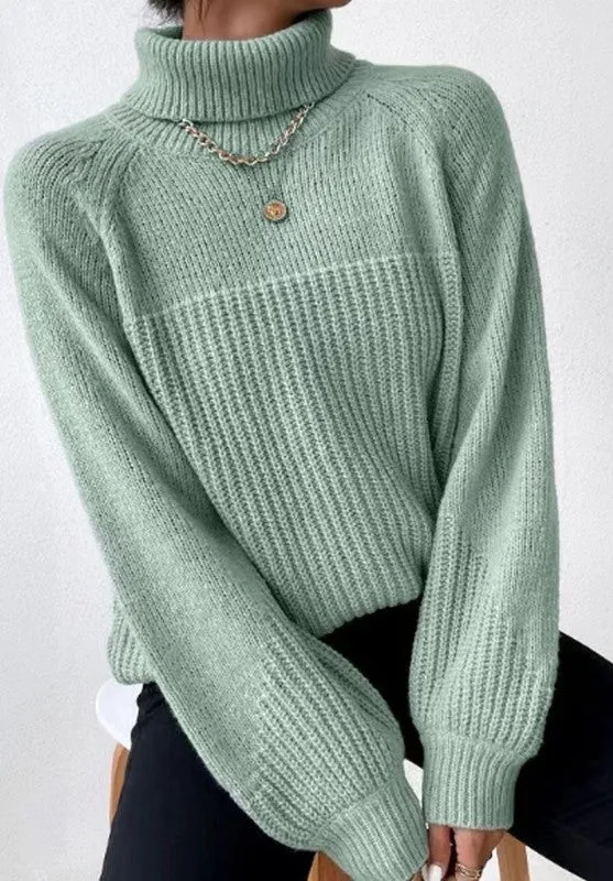 Knit Turtleneck Sweater