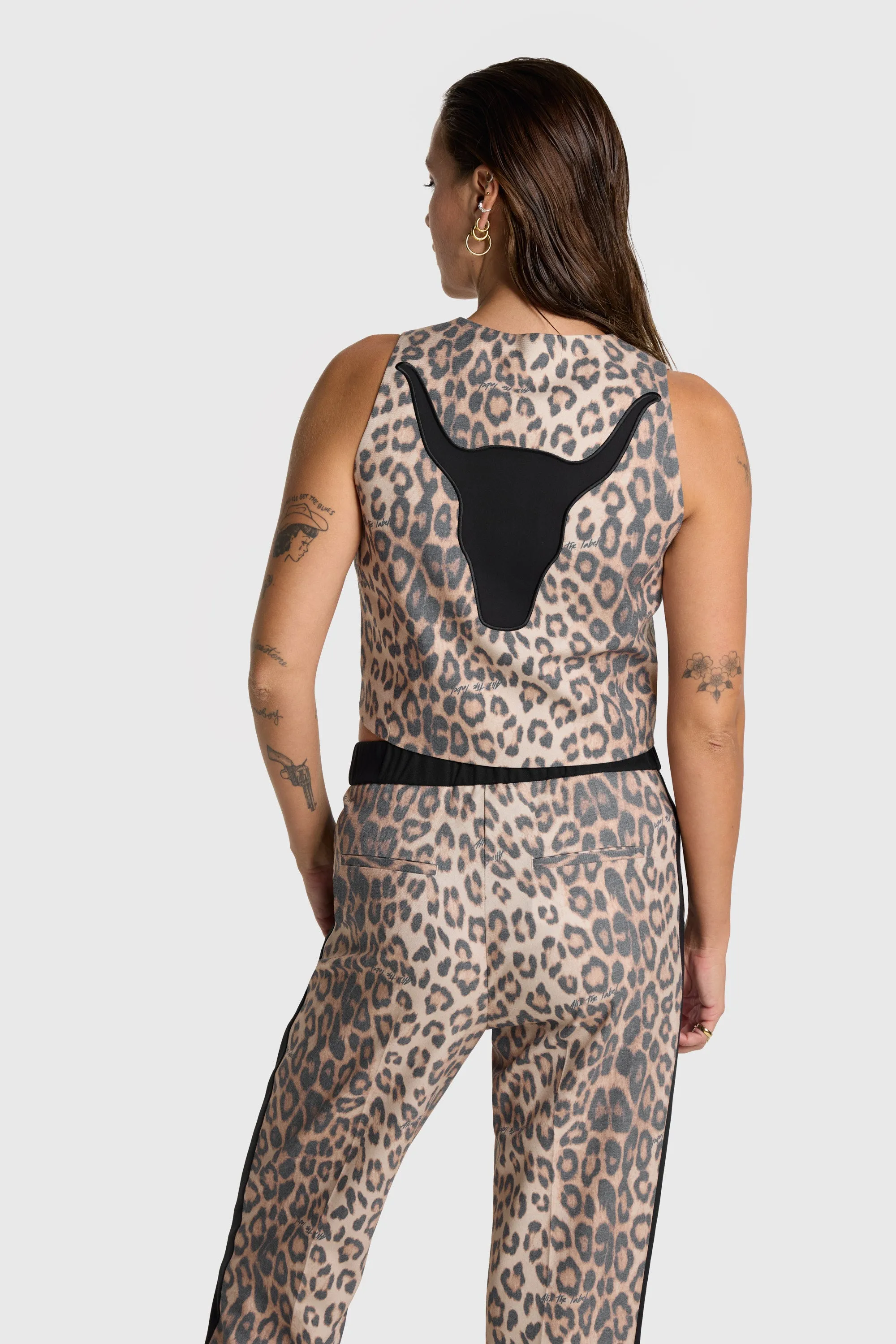 Leopard waistcoat