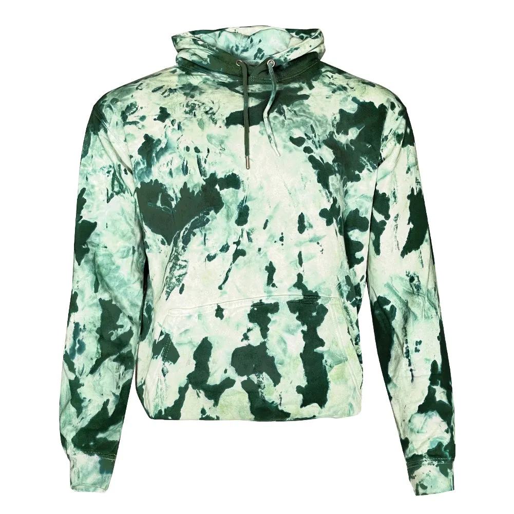 Men's Hoodie Tie Dye Casual Pullover Drawstring Front Pocket Hooded Sweatshirt