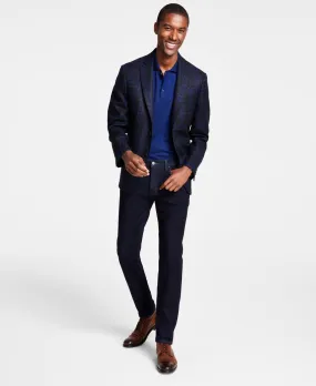 Michael Kors Men's Classic Fit Sport Coat Blazer Charcoal Grey Navy Blue 38R
