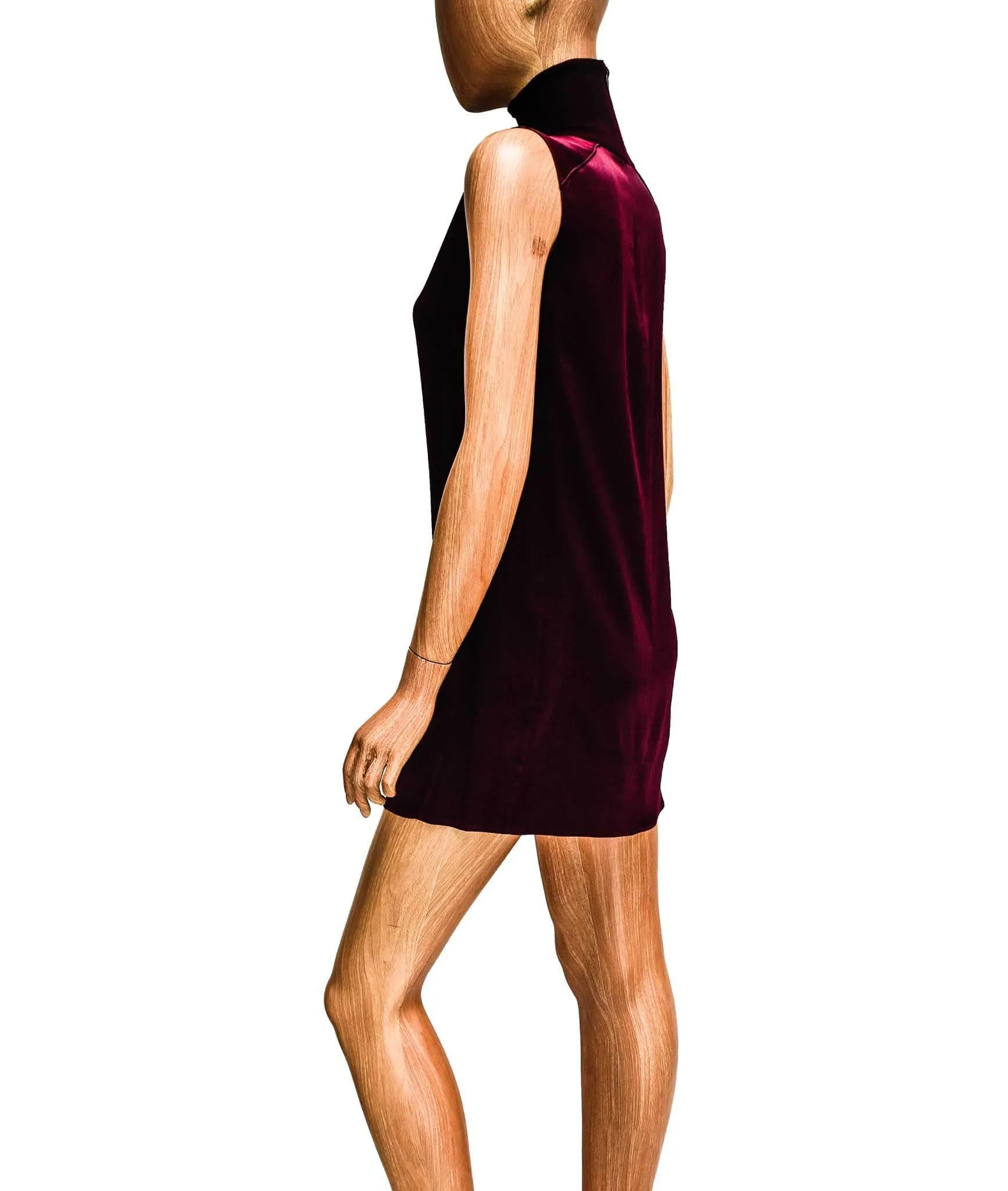 Mini Turtleneck Shift Dress