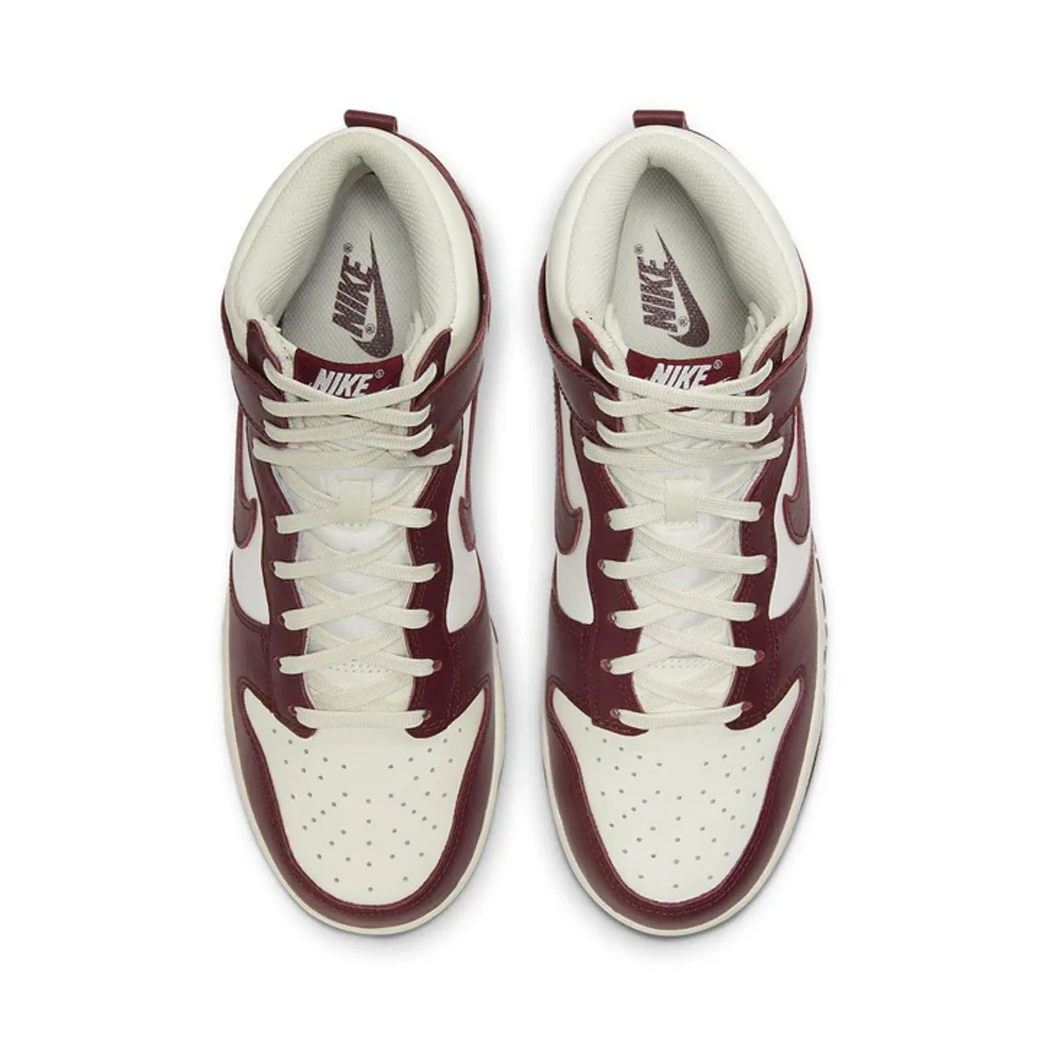 Nike Dunk High Sail Team Red (W)